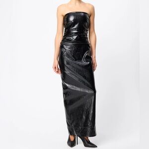 Chic Strapless Black Dress